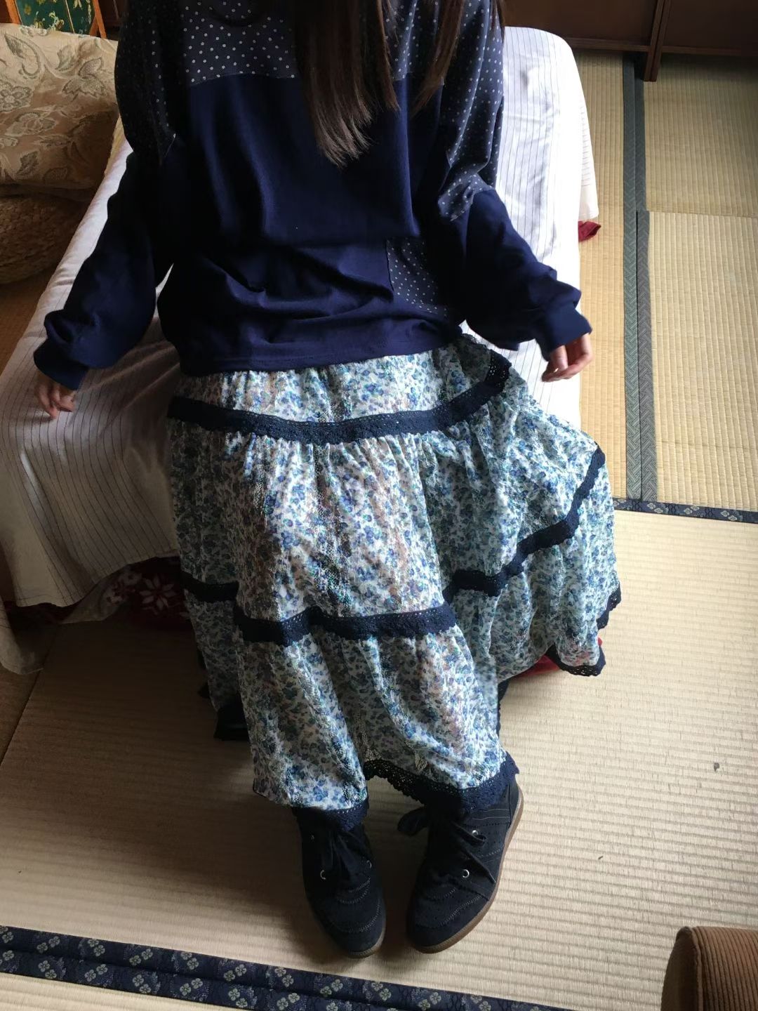 Ditsy Floral Skirt