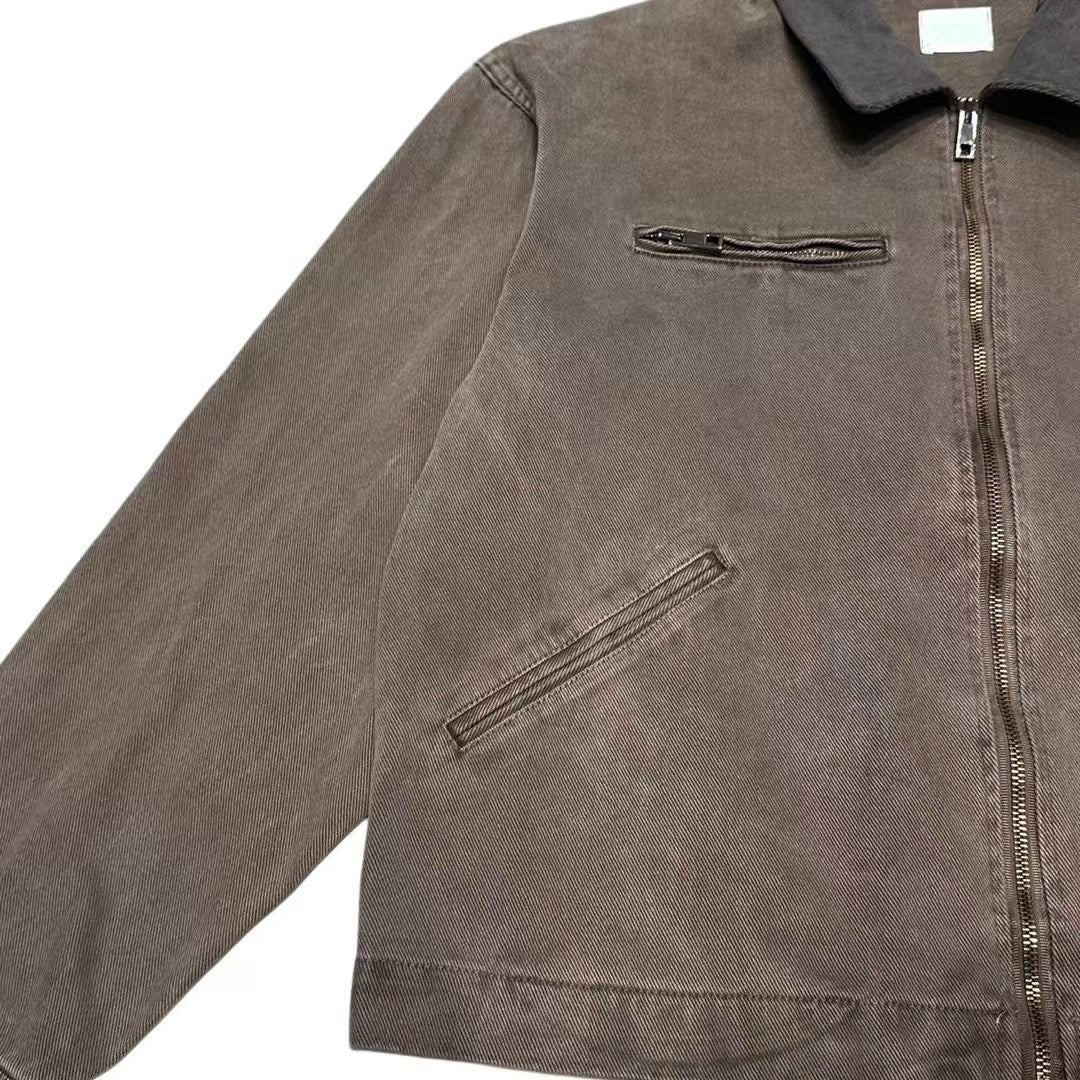 Vintage Crop Work Jacket