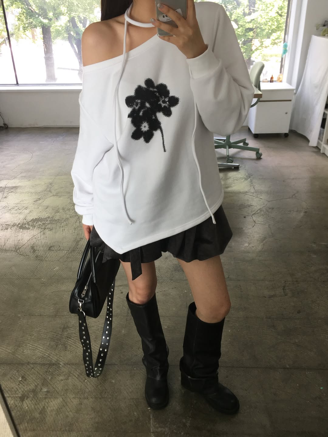 Floral Sweatshirt Set (預訂)