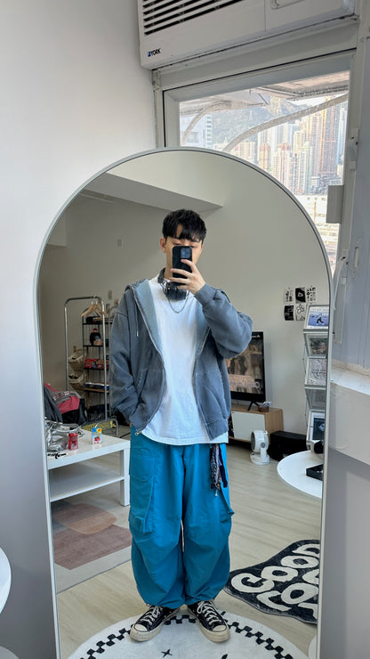 Vintage Dying Zip-Up Hoodie