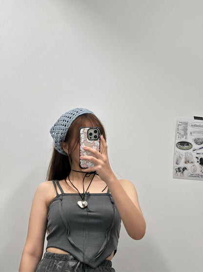 Damage Double Strap Top