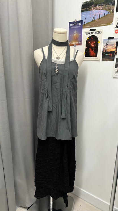 Suit Top & Scarf Set