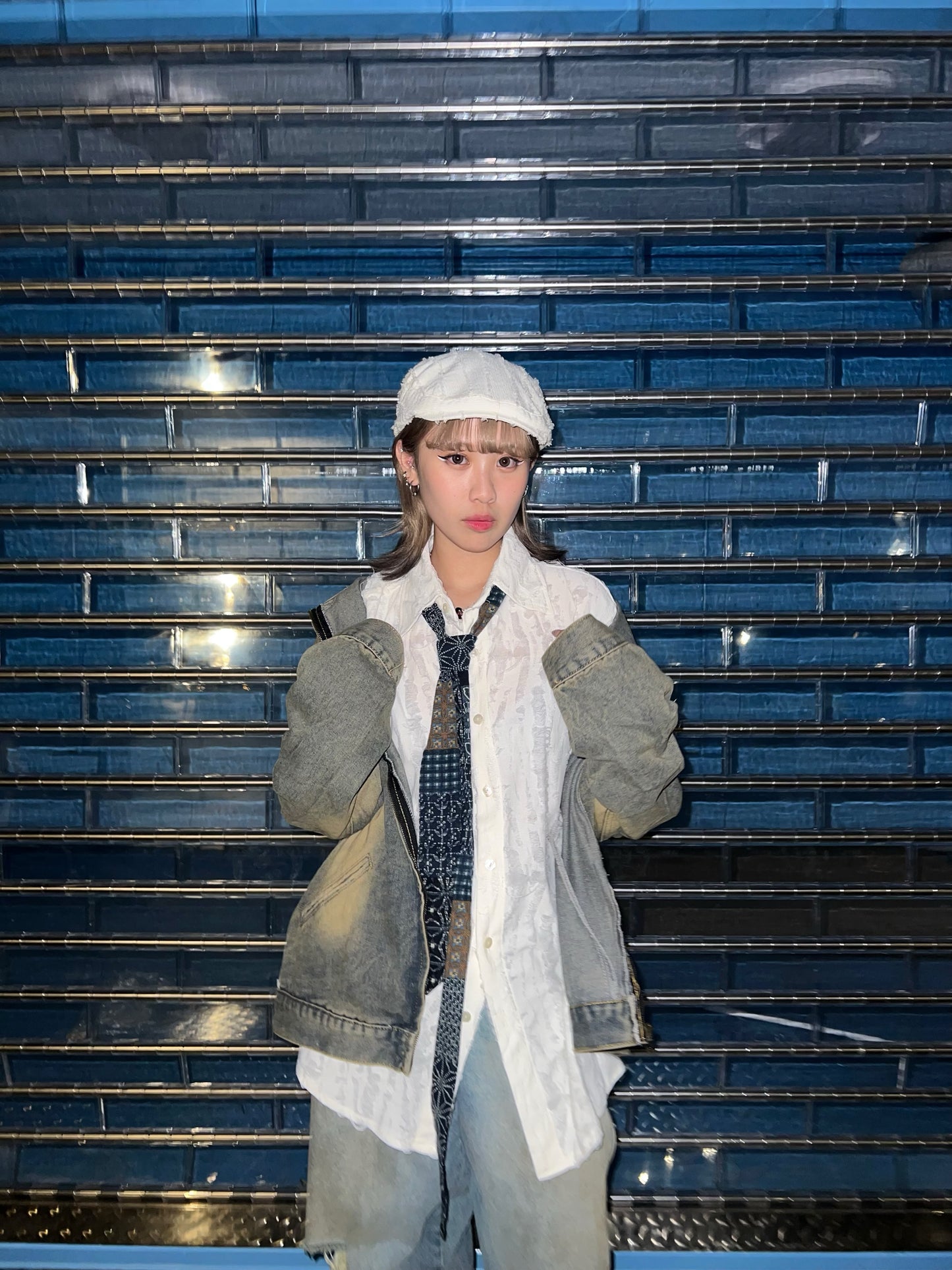 Damaged Long-sleeve Shirt