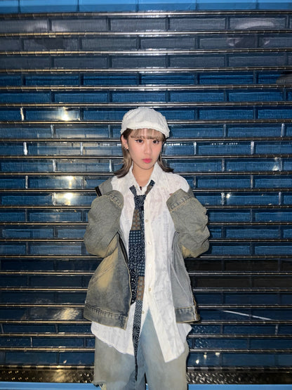 Damaged Long-sleeve Shirt