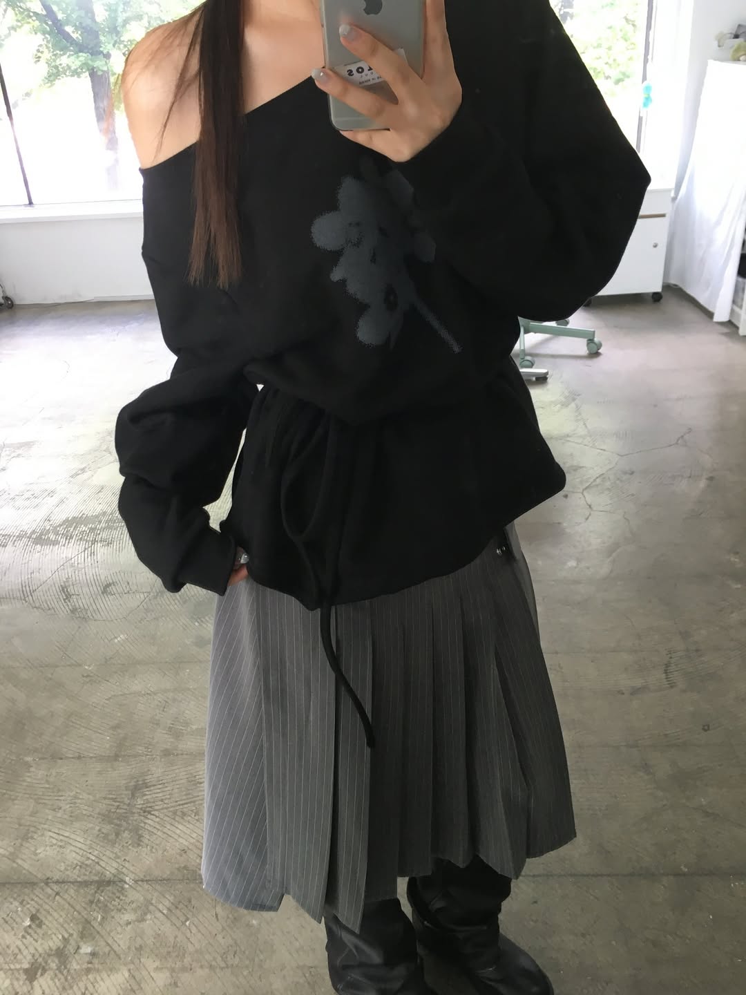 Floral Sweatshirt Set (預訂)