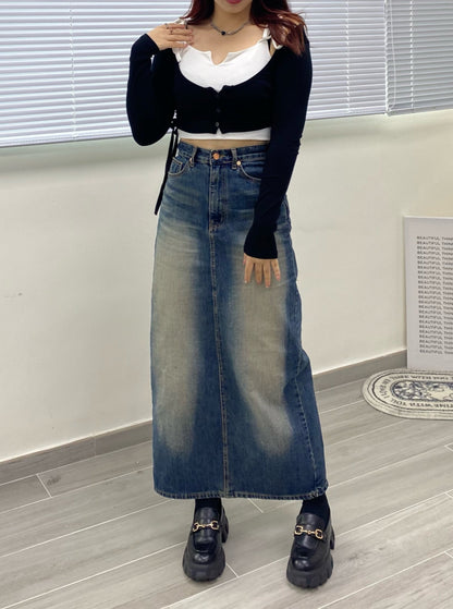 Vintage Wash Denim Dress