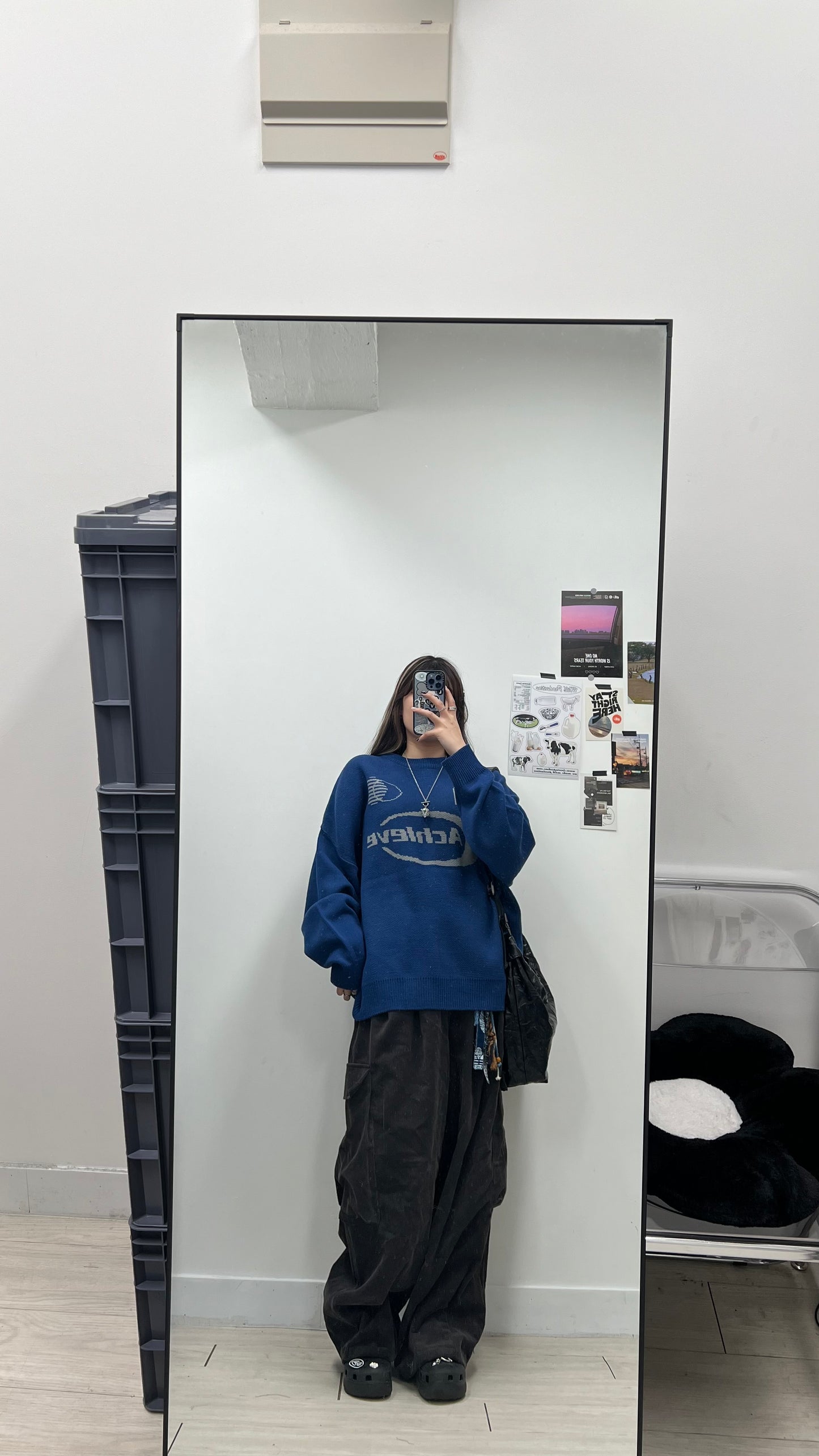 Corduroy Cargo Balloon Pants