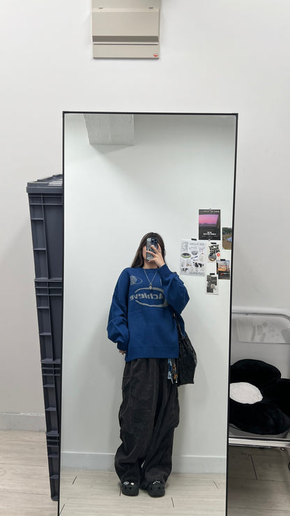 Corduroy Cargo Balloon Pants
