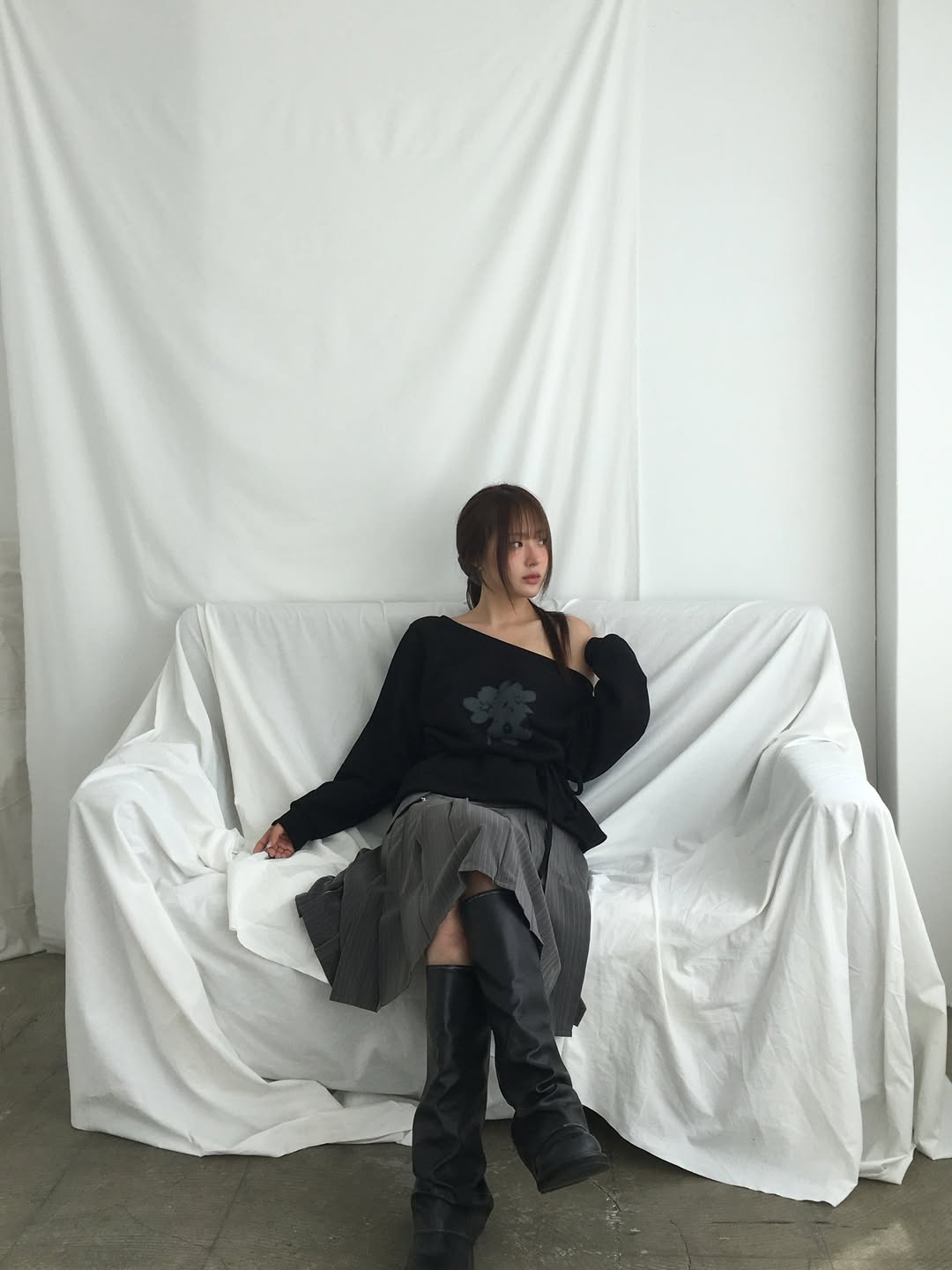 Floral Sweatshirt Set (預訂)