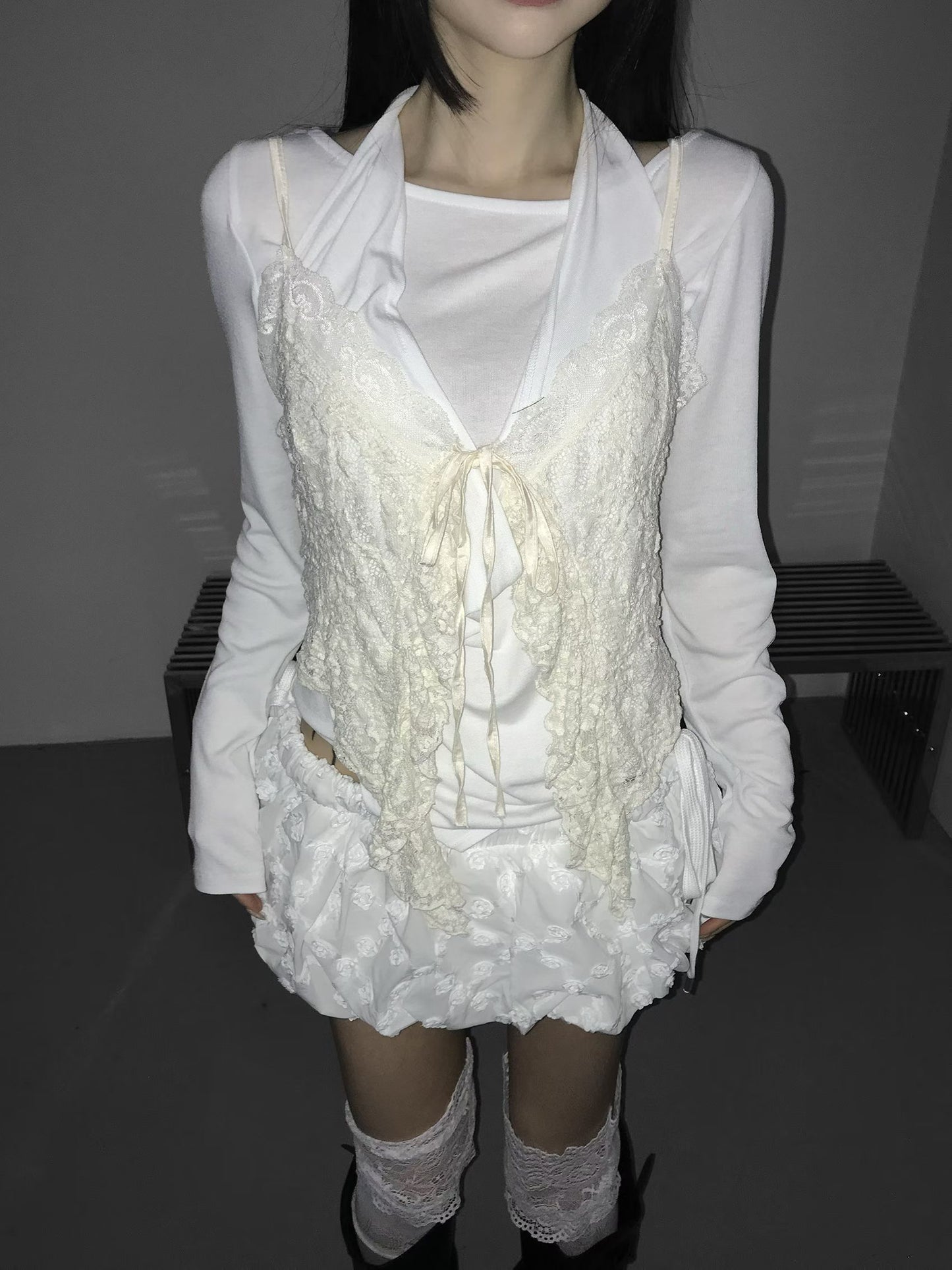 Lace Layering Top