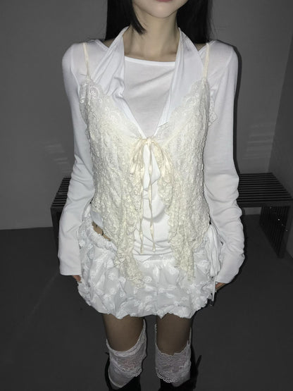 Lace Layering Top