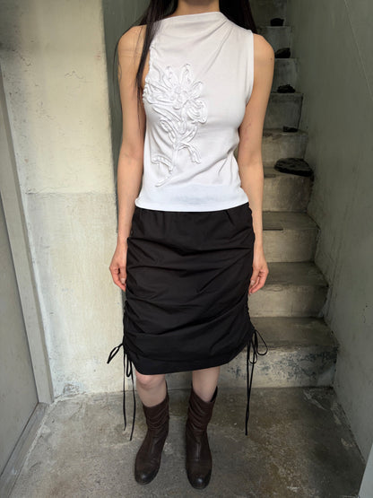 Artistic Unbalance Sleeveless Top