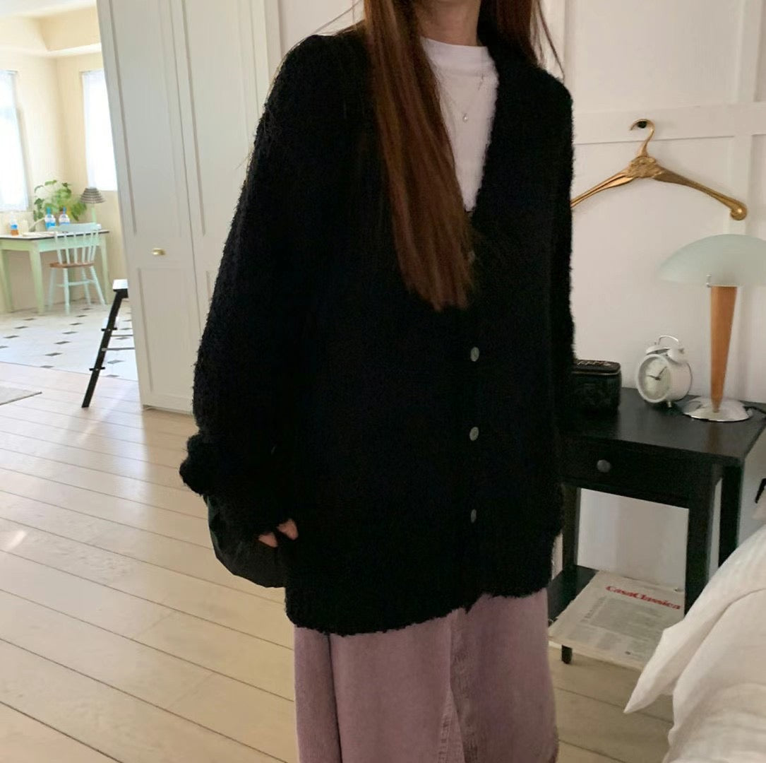 Fluffy Wool Cardigan (預訂）