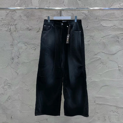 Washed Corduroy Wide Pants