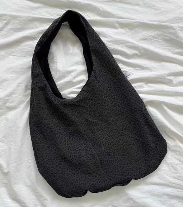 Double-sided Leopard Shoulder Bag