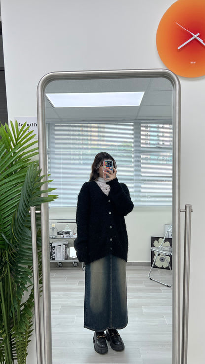 Fluffy Wool Cardigan (預訂）