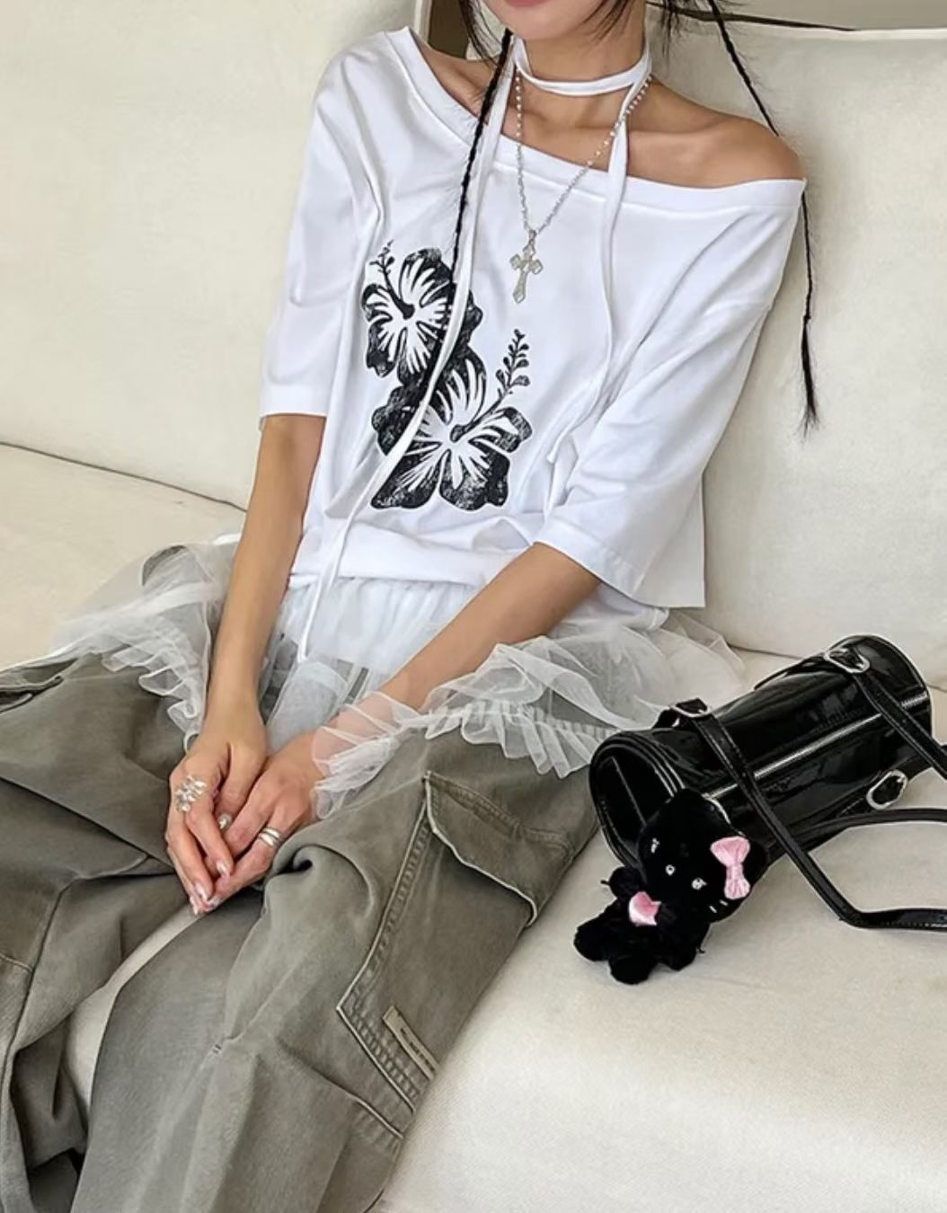 Floral Sweatshirt Set (預訂)