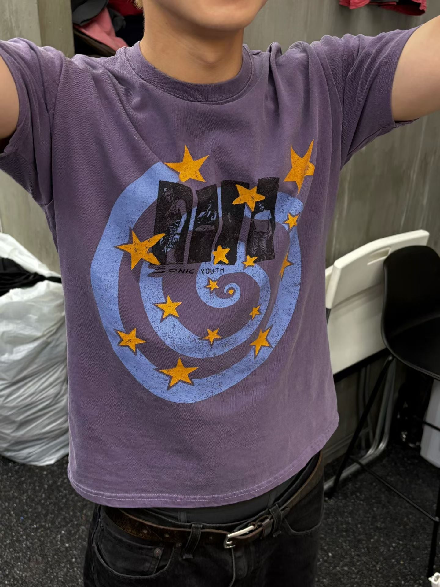 Swirl Boxy Tee