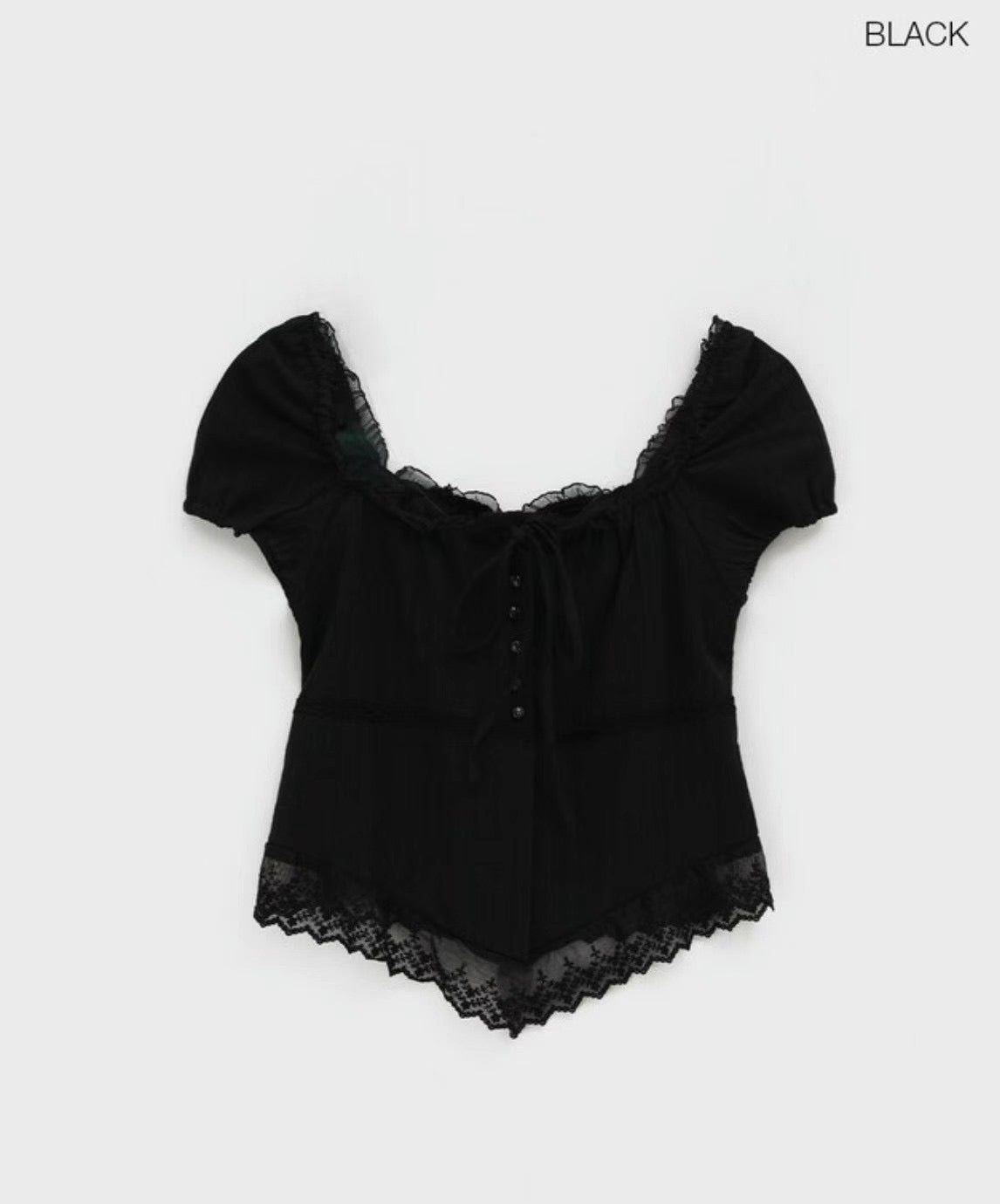 Two-ways Lace Blouse