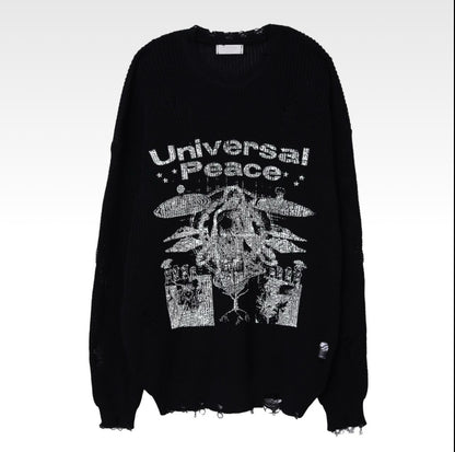 Damaged Universal Knit Top