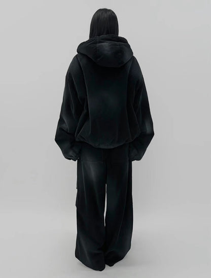 Washed Corduroy Wide Pants