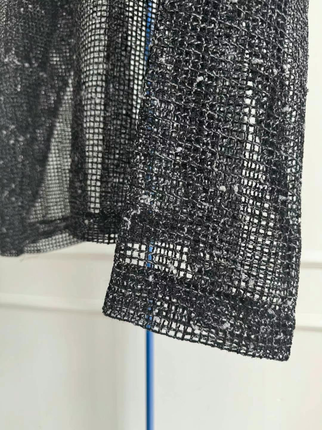 See-Through Mesh Knit Top