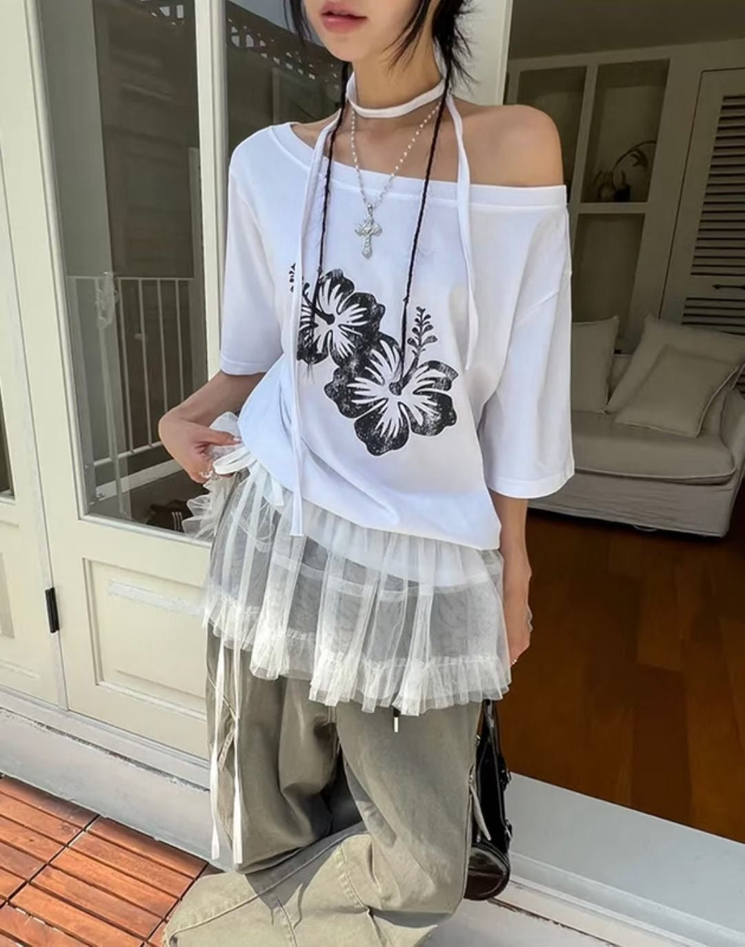 Floral Sweatshirt Set (預訂)