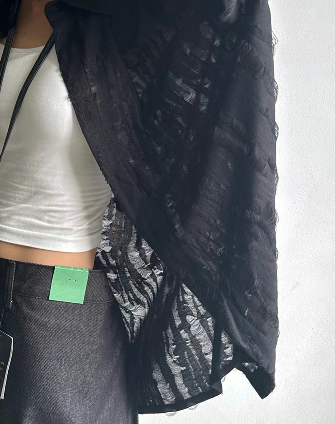 Damaged Long-sleeve Shirt