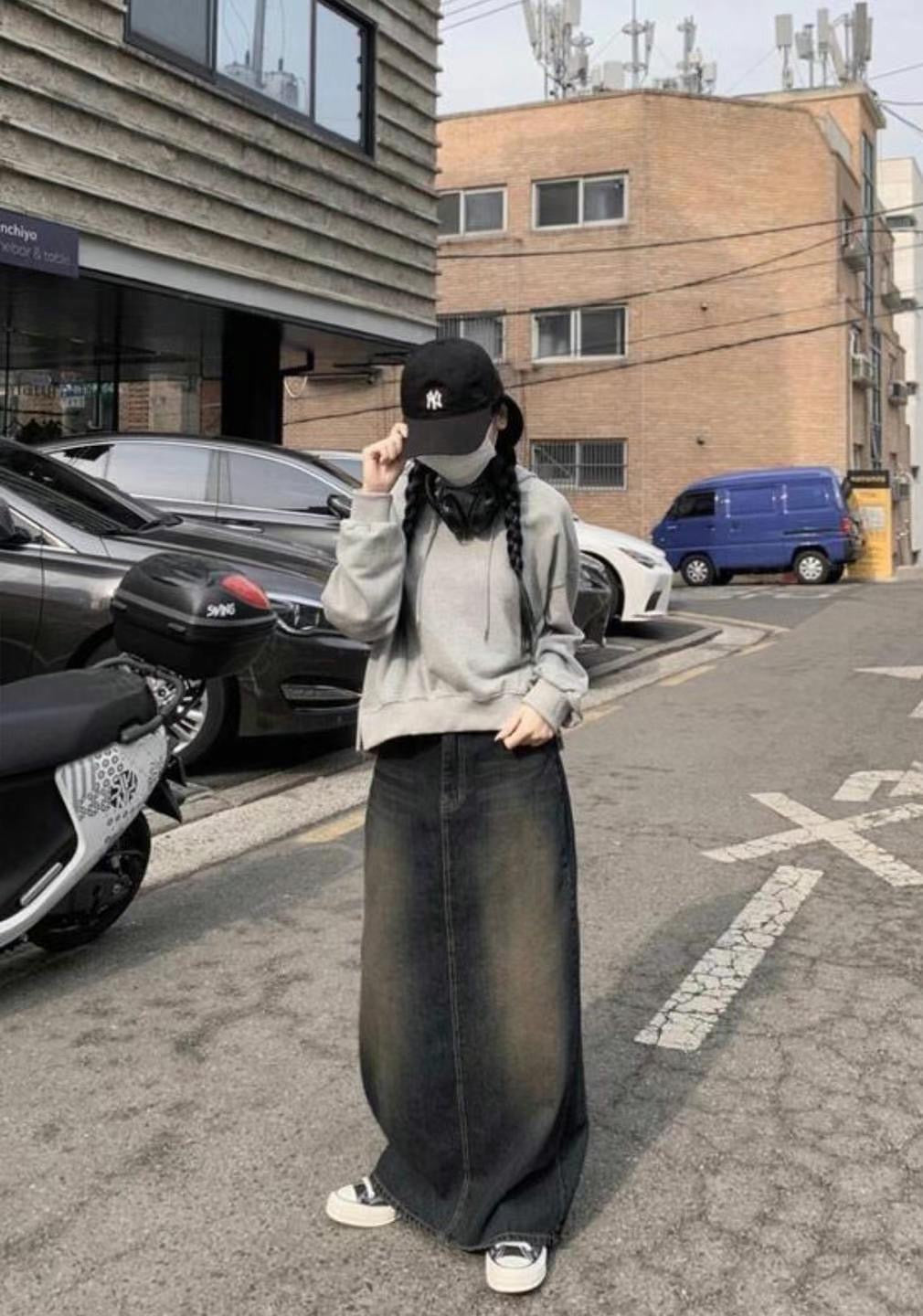 Vintage Wash Denim Dress