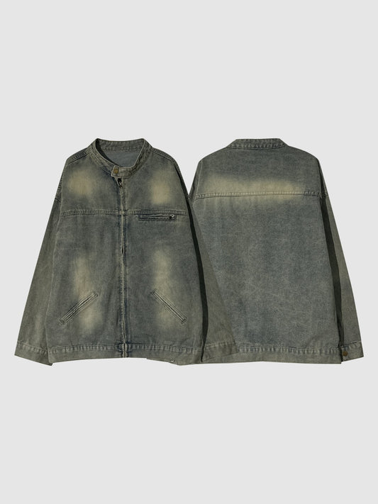 Vintage Indigo Denim Jacket