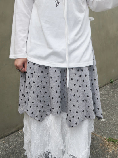 Starry Cotton Mid-dress
