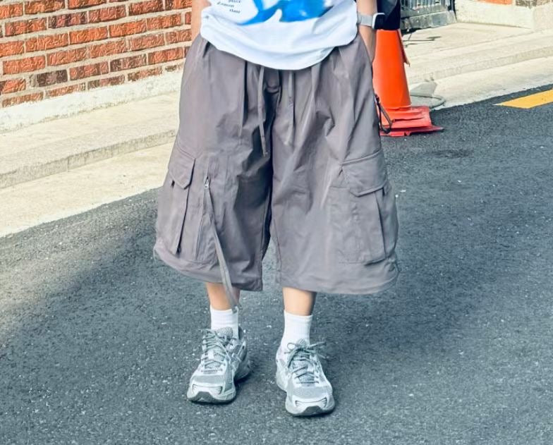 Two-ways Nylon Cargo Pants