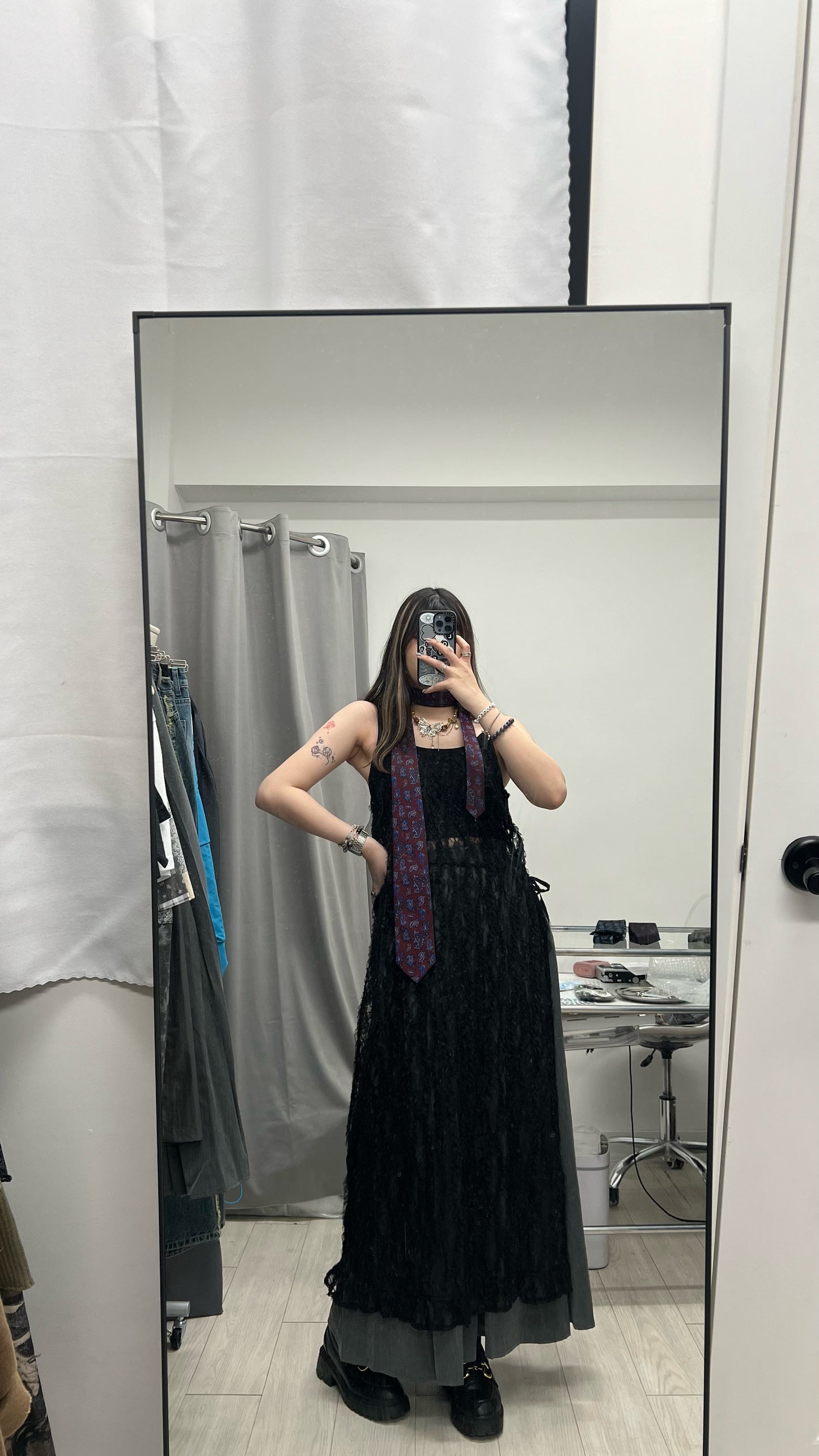 Lace Corrugated Mesh OPS