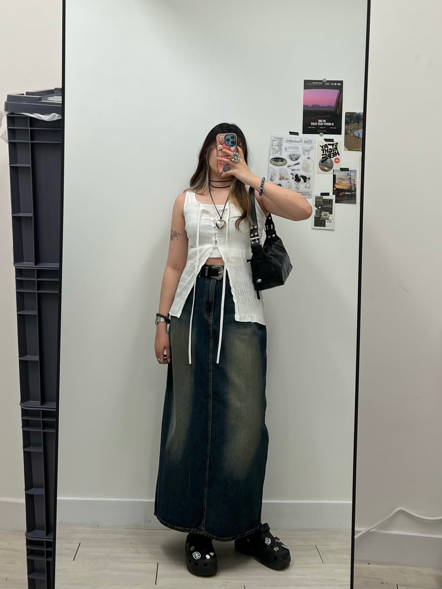 Vintage Wash Denim Dress