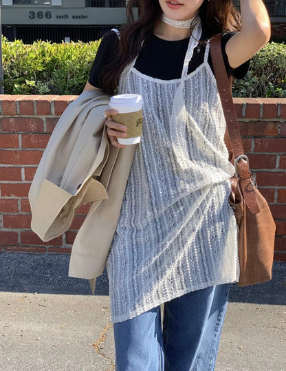 Lace OPS & Scarf Set