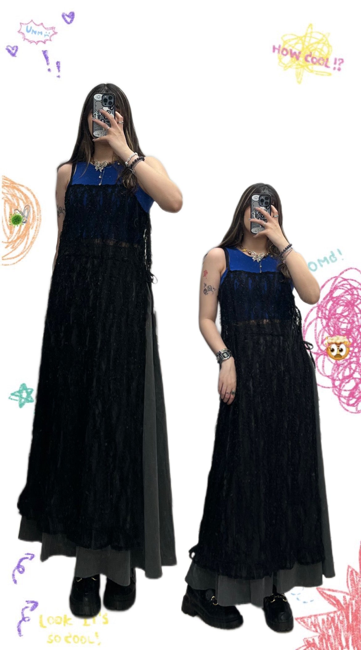 Lace Corrugated Mesh OPS