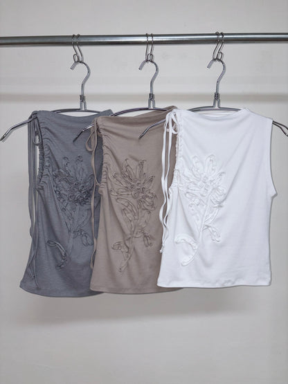 Artistic Unbalance Sleeveless Top