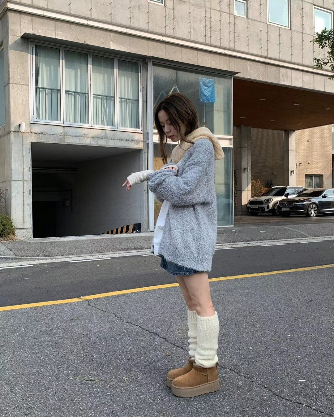 Fluffy Wool Cardigan (預訂）