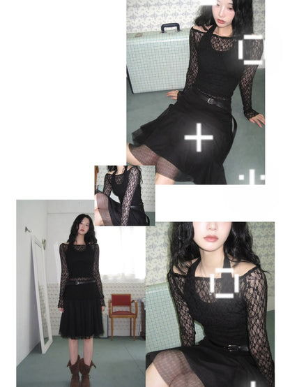 Lace Off-shoulder Top (預訂)