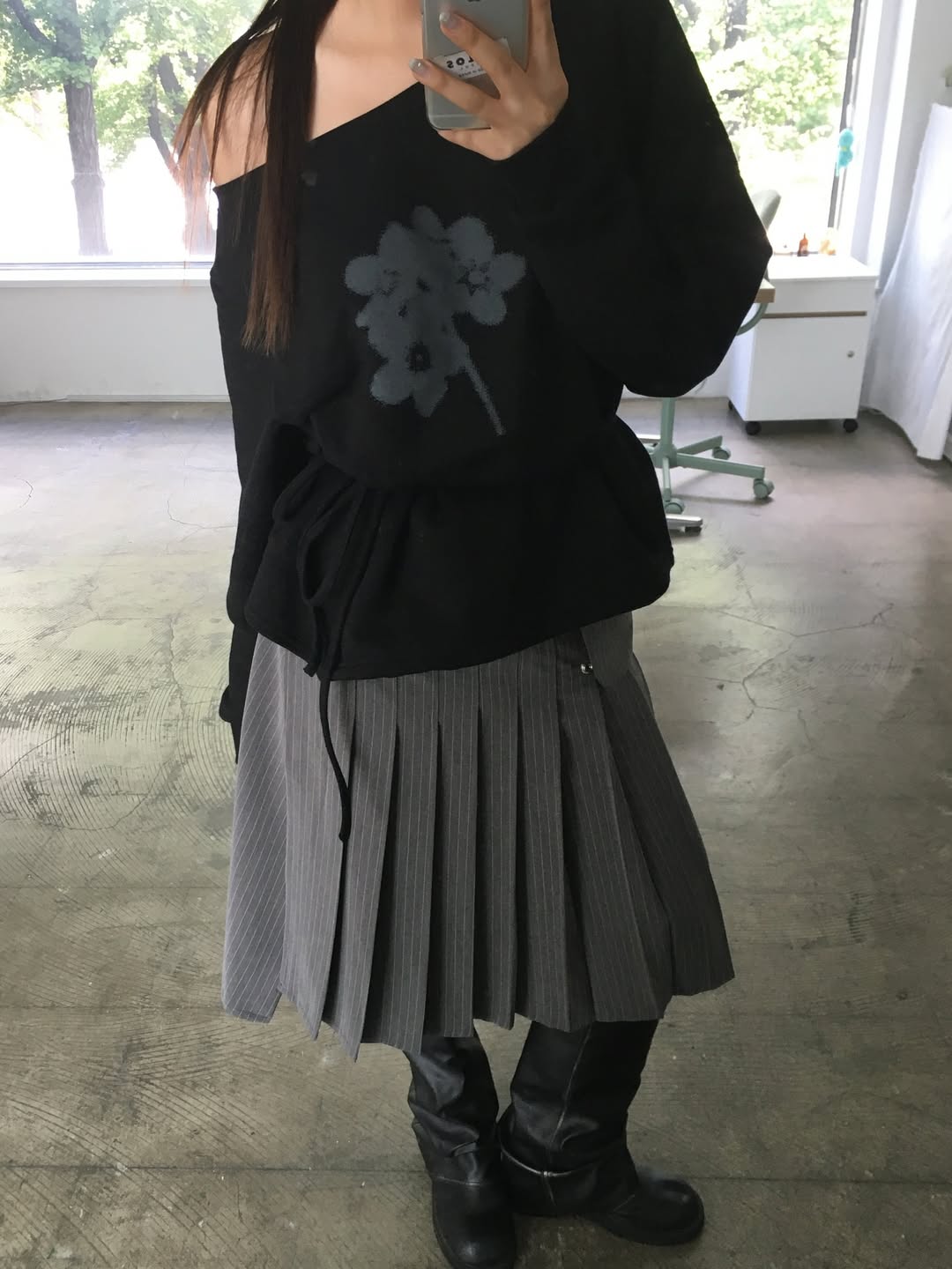 Floral Sweatshirt Set (預訂)