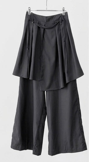 Charcoal Layer Suit Pants