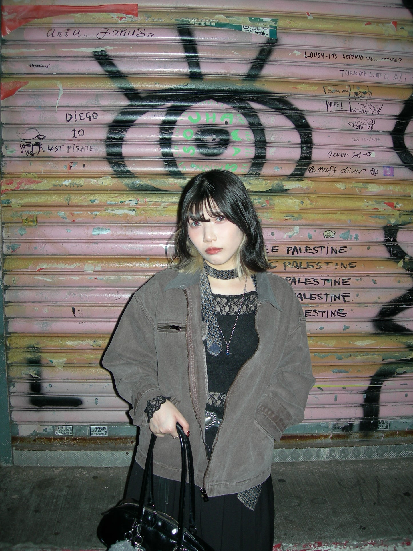 Vintage Crop Work Jacket