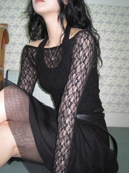 Lace Off-shoulder Top (預訂)