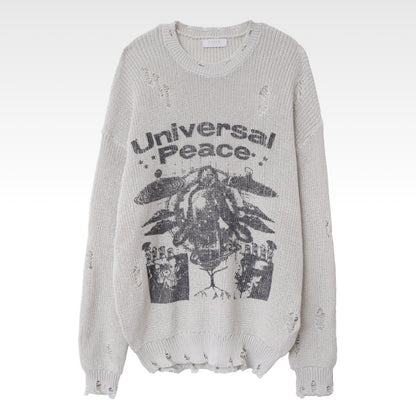 Damaged Universal Knit Top