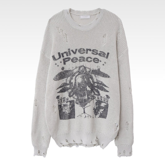 Damaged Universal Knit Top