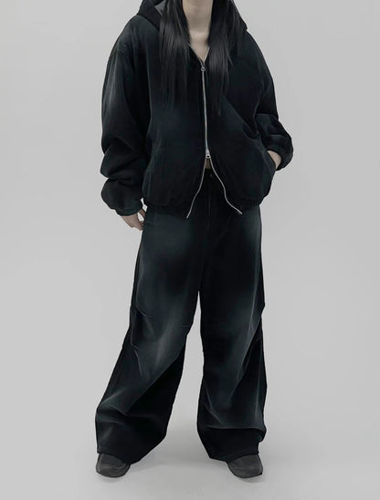 Washed Corduroy Wide Pants