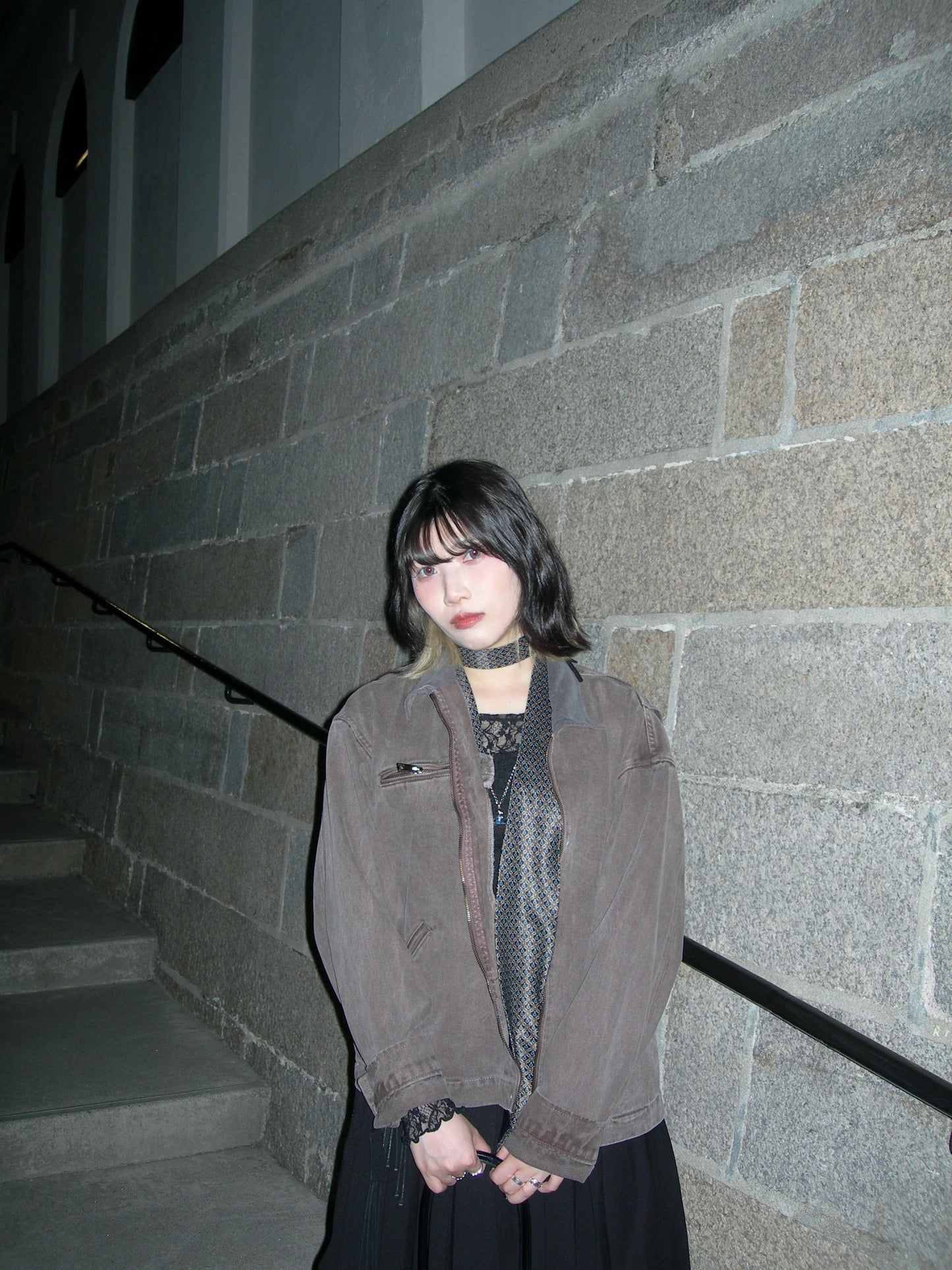 Vintage Crop Work Jacket