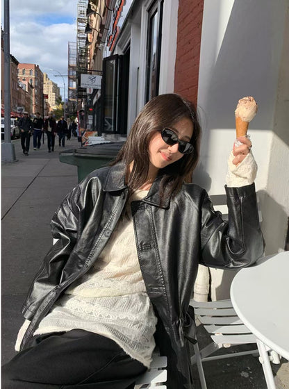 Brushing Off-shoulder Knit Top