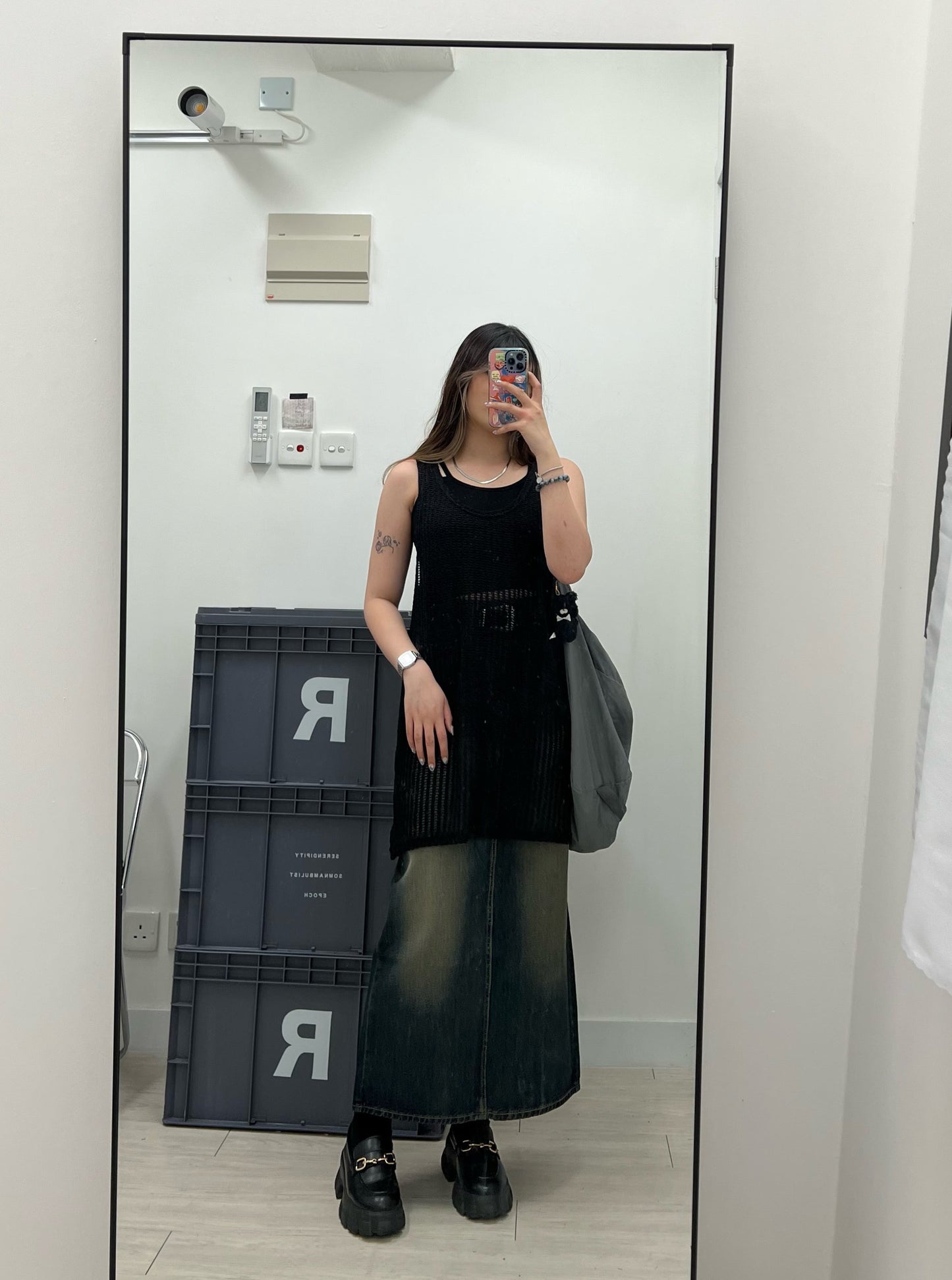 Vintage Wash Denim Dress