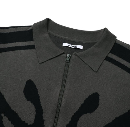 Flying Track Zip-up Knitwear